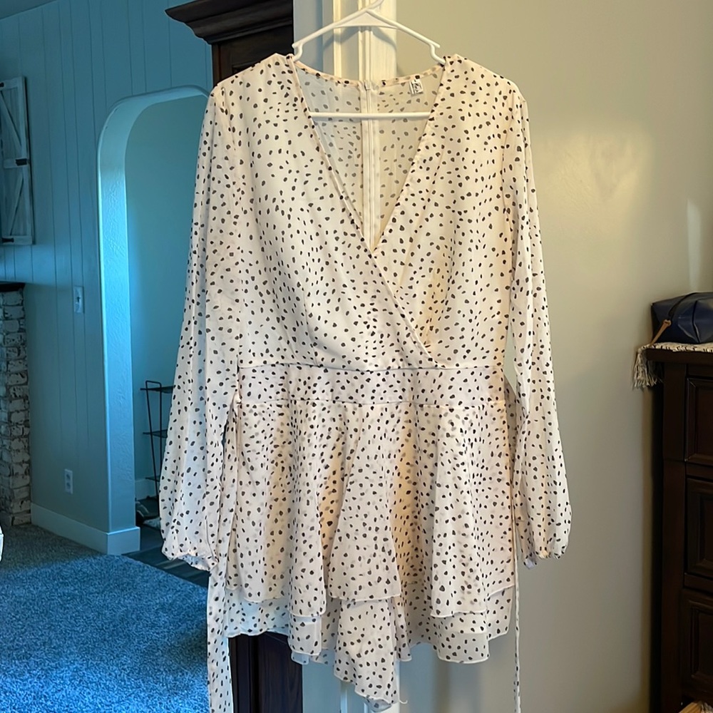 Long sleeve romper